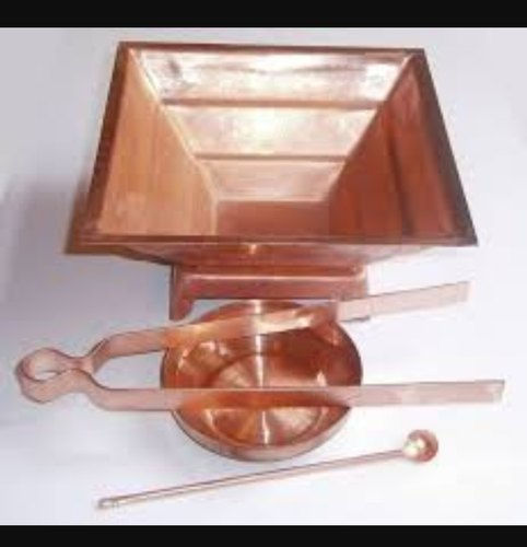 Thumbnail: Copper Agnihotra Set