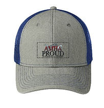 25 AMHA Proud Trucker hat grey blue.JPG