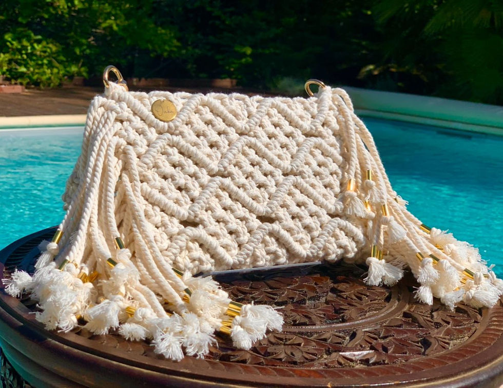 Miniature : Présentation du sac Venizia de la marque Onkä Macramé