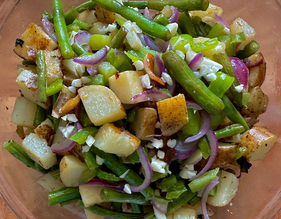 Hearty Green Beans & Idaho Potatoes