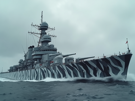Il Dazzle Camouflage: Come le Navi Britanniche Giocavano a Nascondino con i Siluri Nemici
