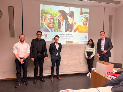 GFA supporter Citi gives Workshop at House of Finance November 2nd, 2022