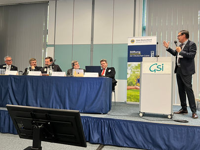 Dr. Trummer gives leadership key speech at German Lions Congress, September 10, 2022 in Bonn