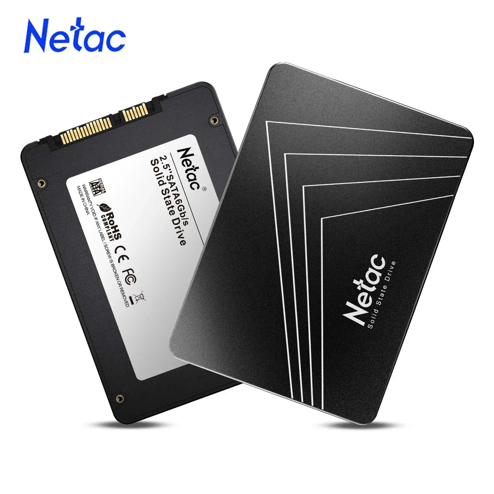 Netac 2.5 Inch SATA III Internal SSD 128GB to 4TB for PC and Laptop