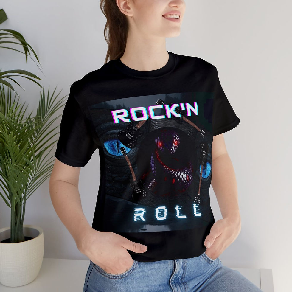 Thumbnail: Unleash the Roar of Rock and Roll Guitar Metal and Serpent for True Rock Lovers 