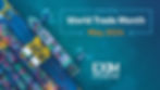 EXIM World Trade Month social media graphic design example