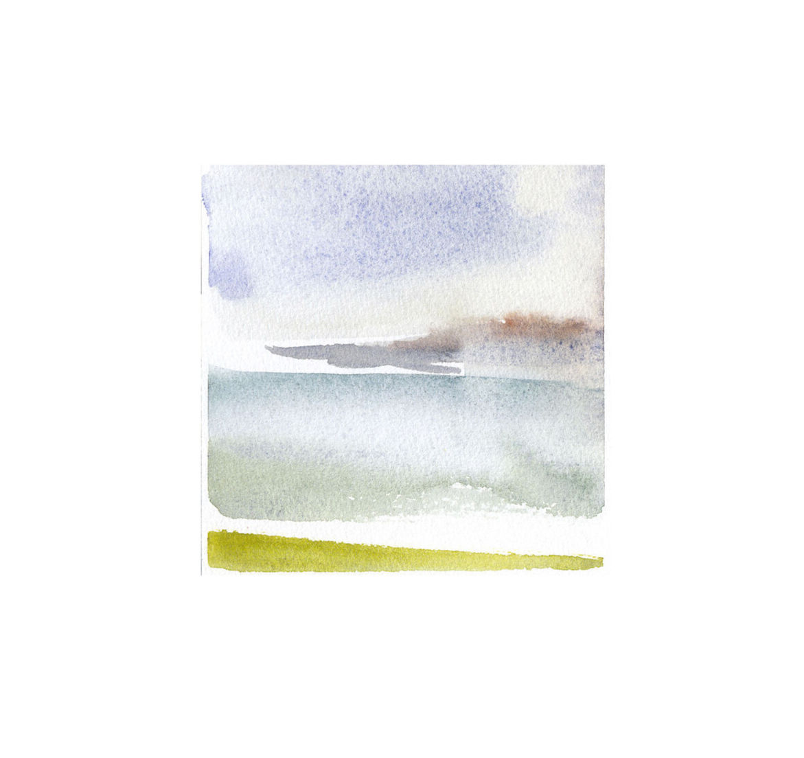 Cap Griz Nez, Normandy. Summer - giclée art print