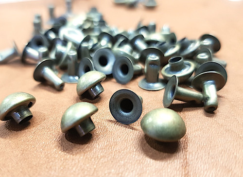 Mushroom Dome Rivets | Red Olive Design