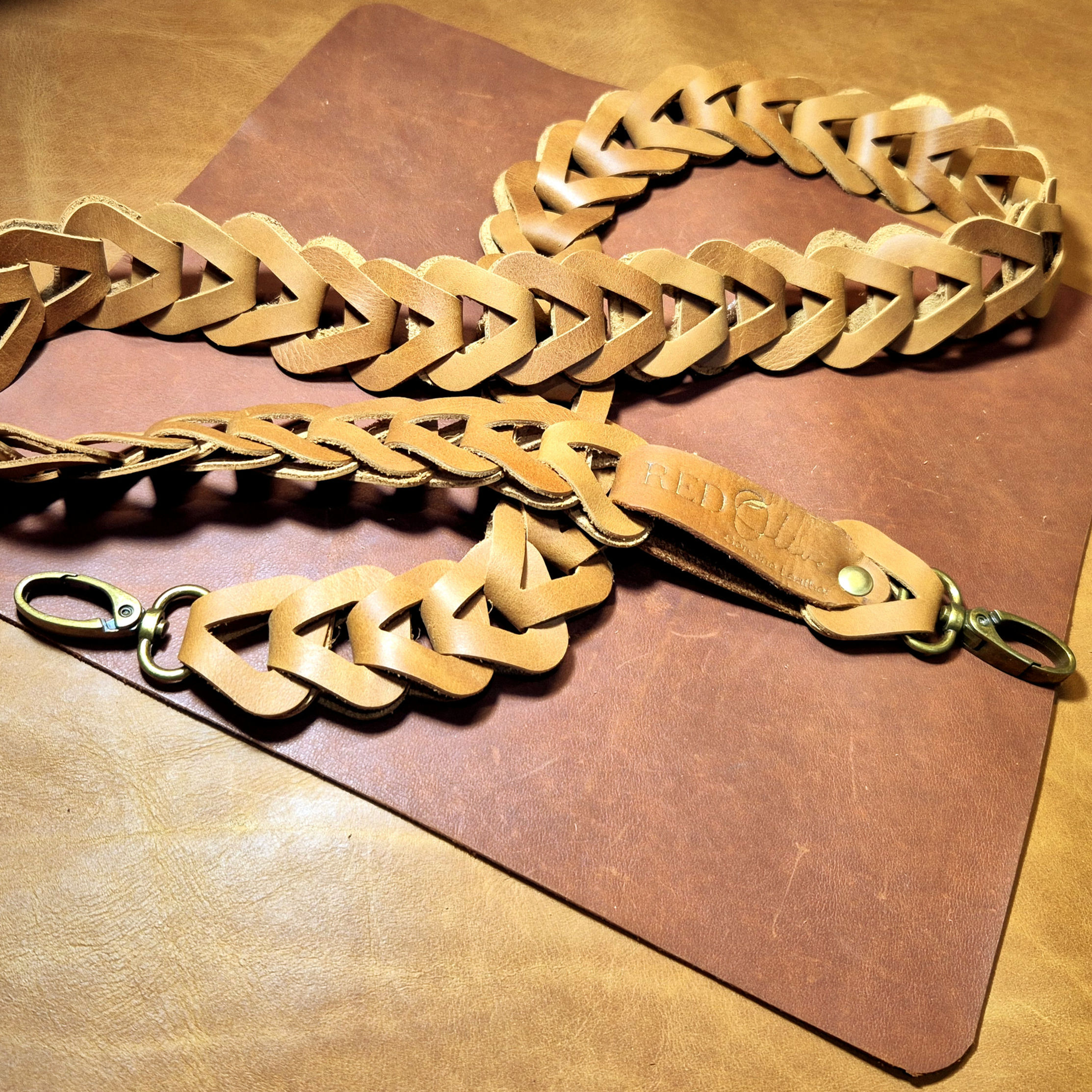 Genuine Leather Bag Strap