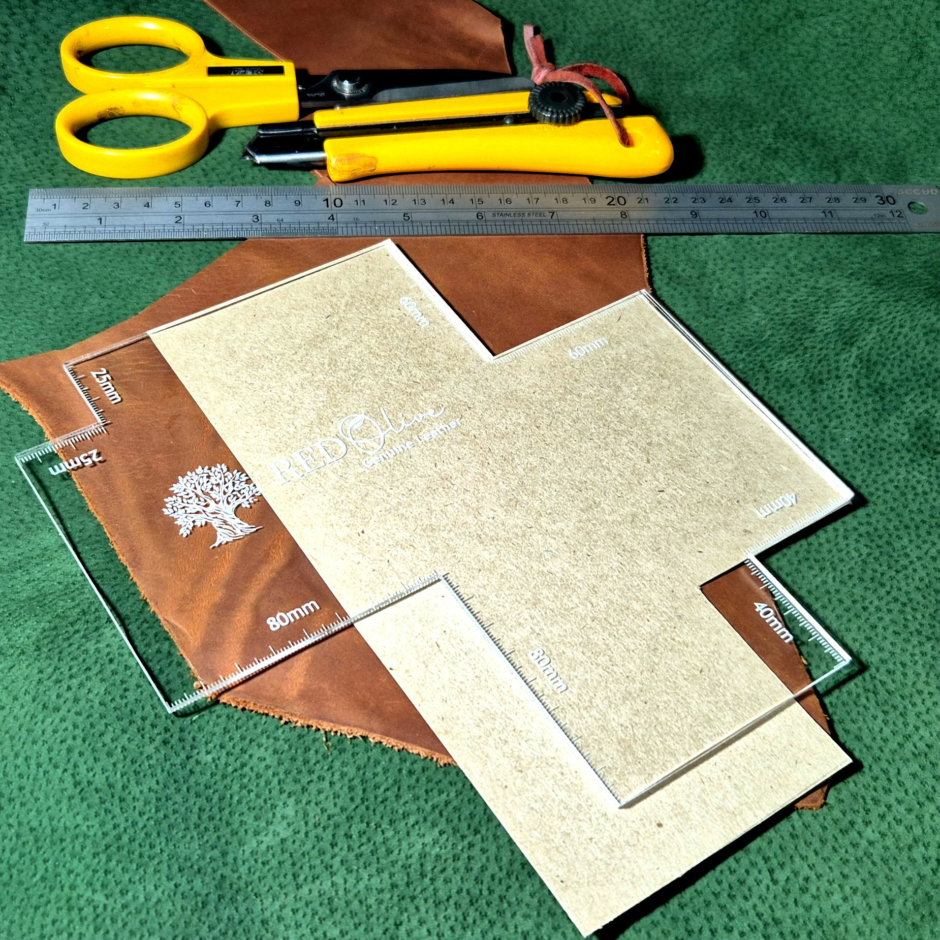 Gusset Corner Template
