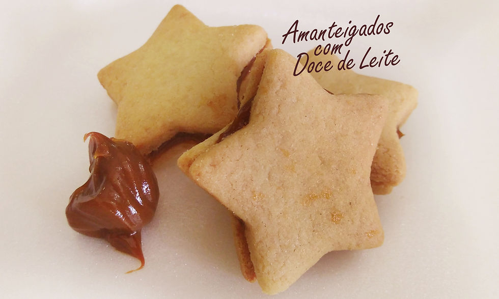Amanteigados com Doce de Leite