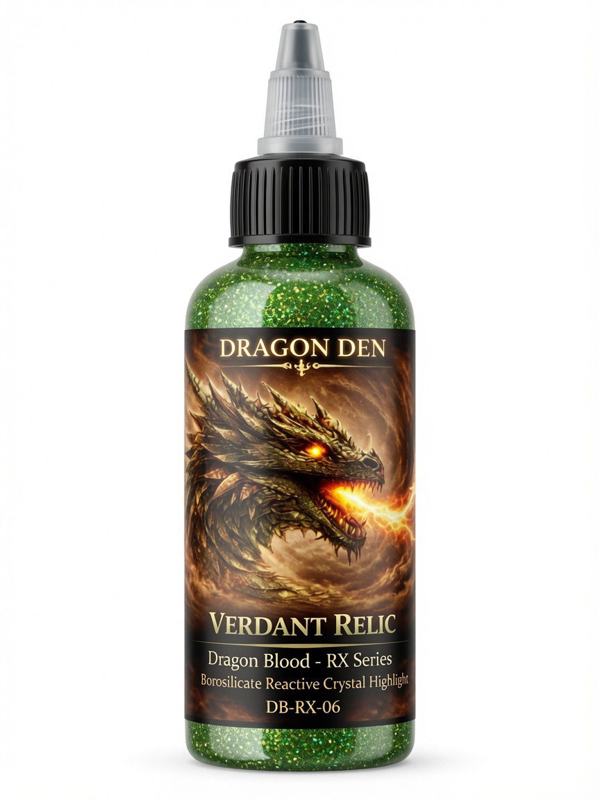 Verdant Relic – Premium Borosilicate Effect Powder | Dragon Den