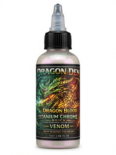 Venom – Premium Titanium Chrome Silica Effect Powder | Dragon Den