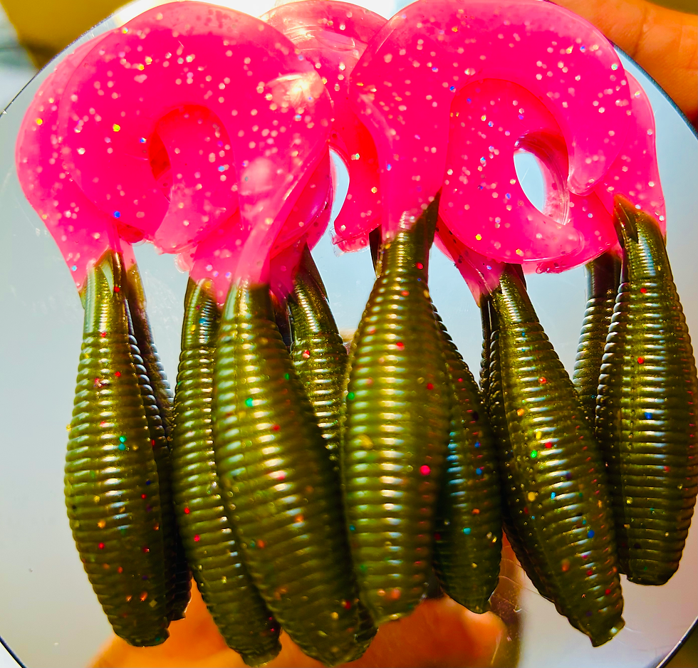 Thumbnail: 5” Fat Grub  *ORCHID