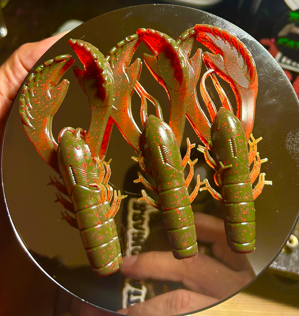 Thumbnail: 4” Killer Craw *MOTOR OIL
