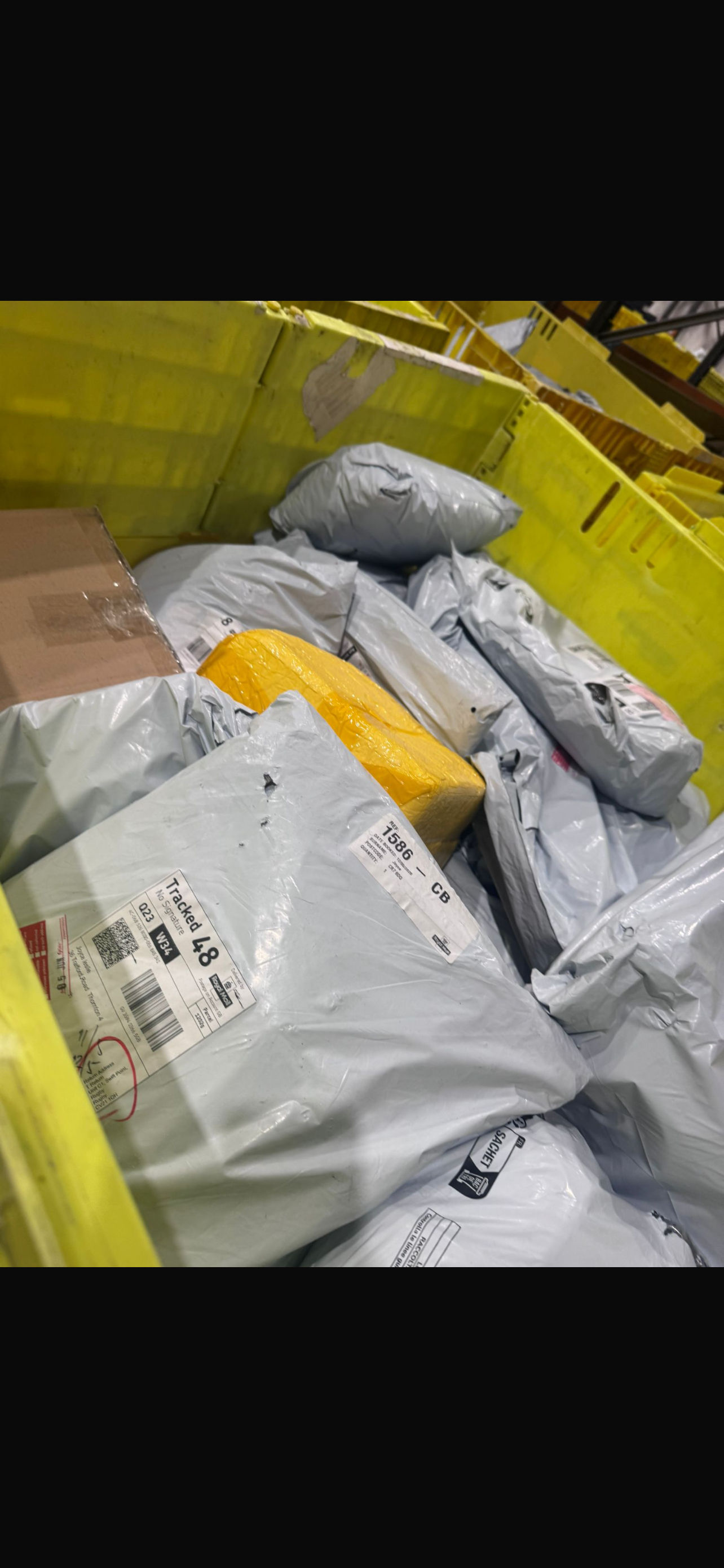 Temu undelivered pallets