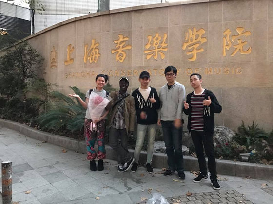 2017 DDCT&Epizo Bangoura 在上海音樂學院的鼓舞課程