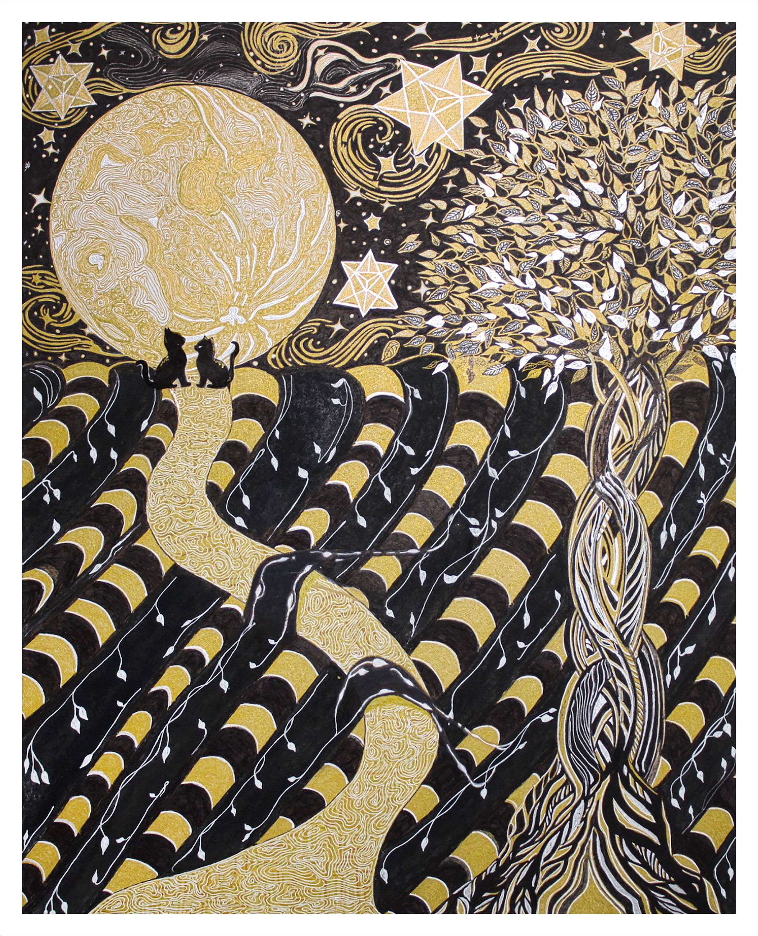 Embrace The Golden Nights (Kitty Edition)(Rescue Fundraiser)