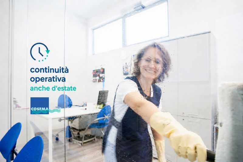 Pulizie professionali anche in estate: la continuità firmata COSEMA