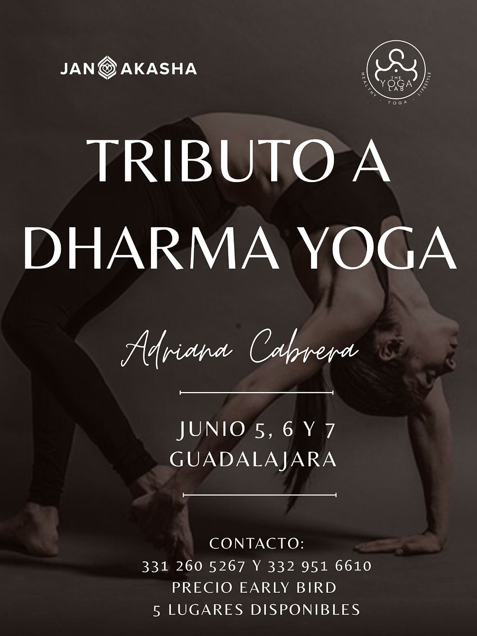 Tributo a Dharma Yoga, con Adriana Cabrera