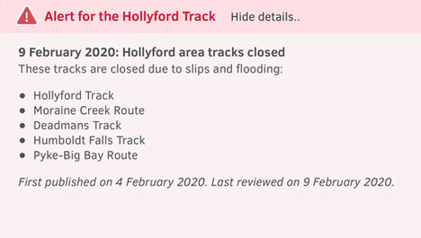 Hollyford Track