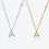 Thumbnail: Dainty Initial CZ Necklace