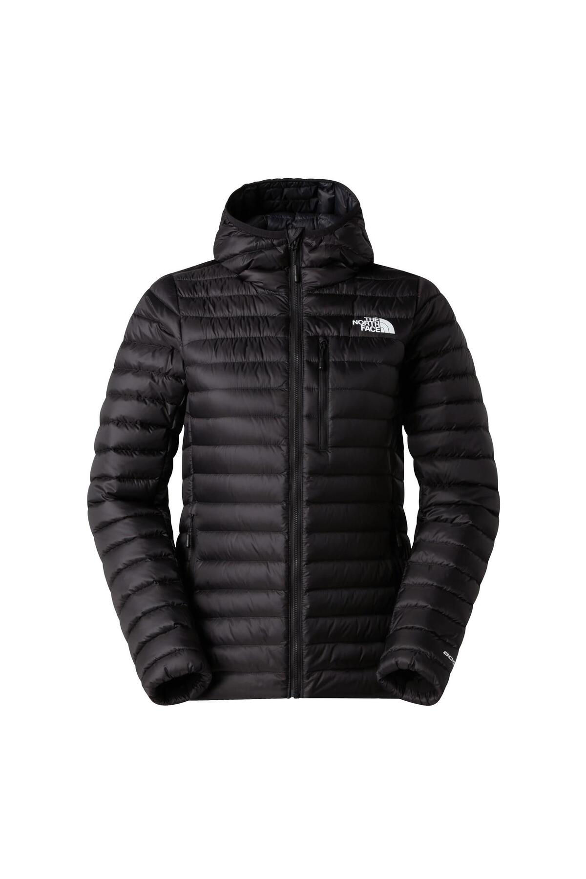W BETTAFORCA LT DOWN HOODIE Kadın Ceket NF0A8G7VJK31 Siyah-M
