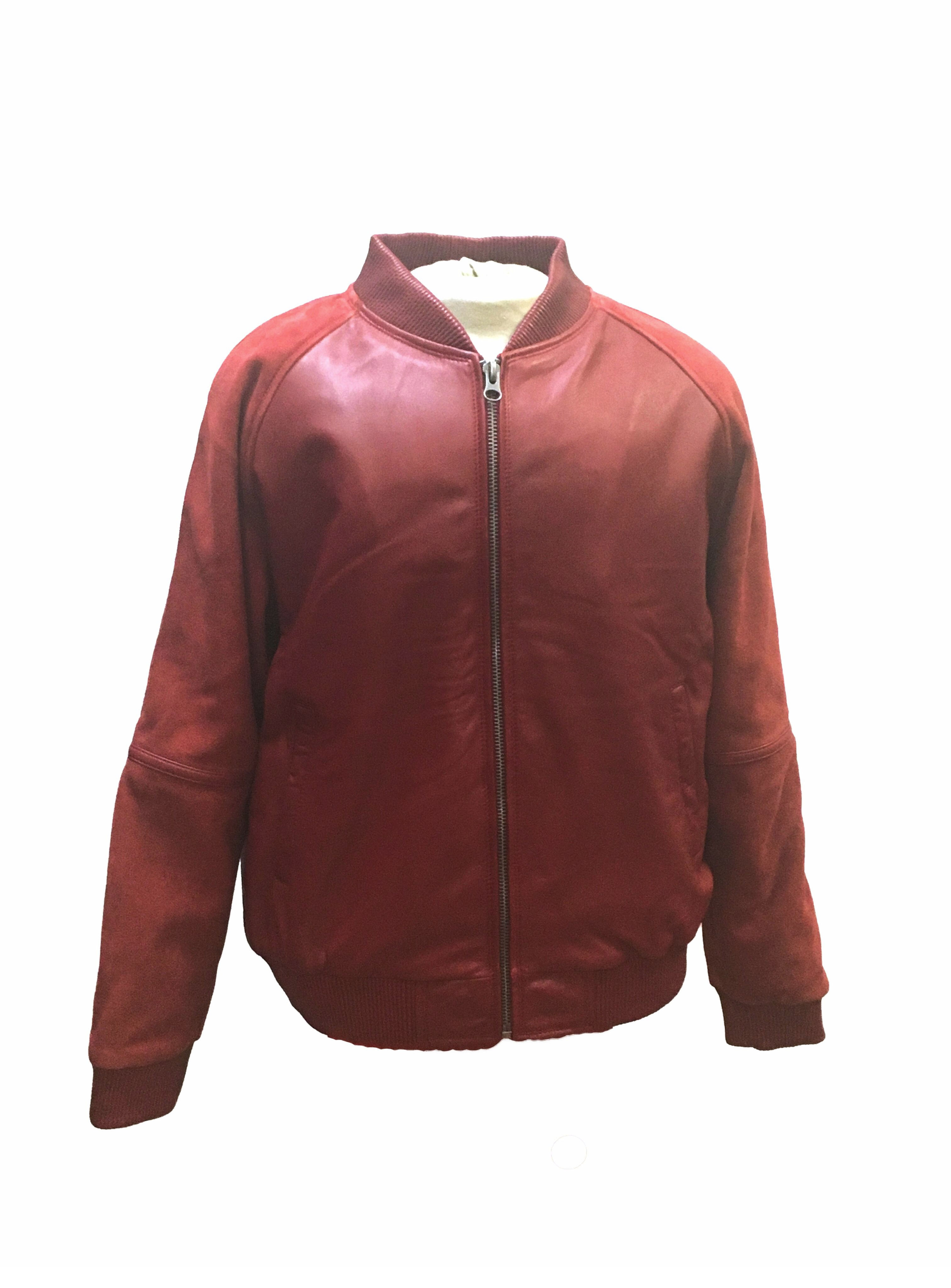 Red Jacket, Leather Jacket, Varsity Jacket
