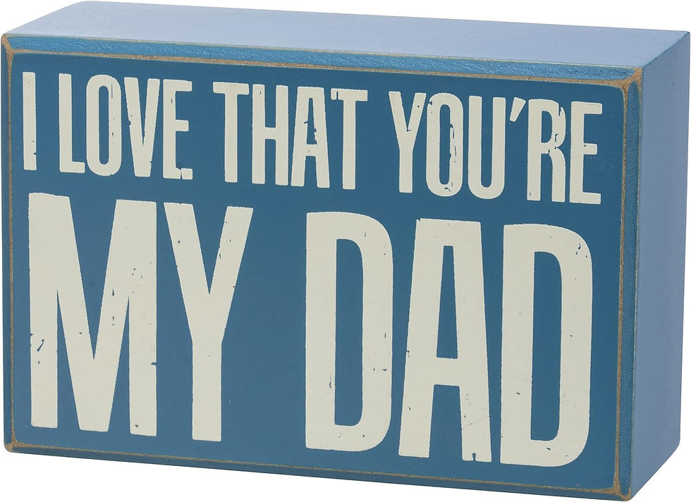 Thumbnail: Dad Box Sign & Sock Set