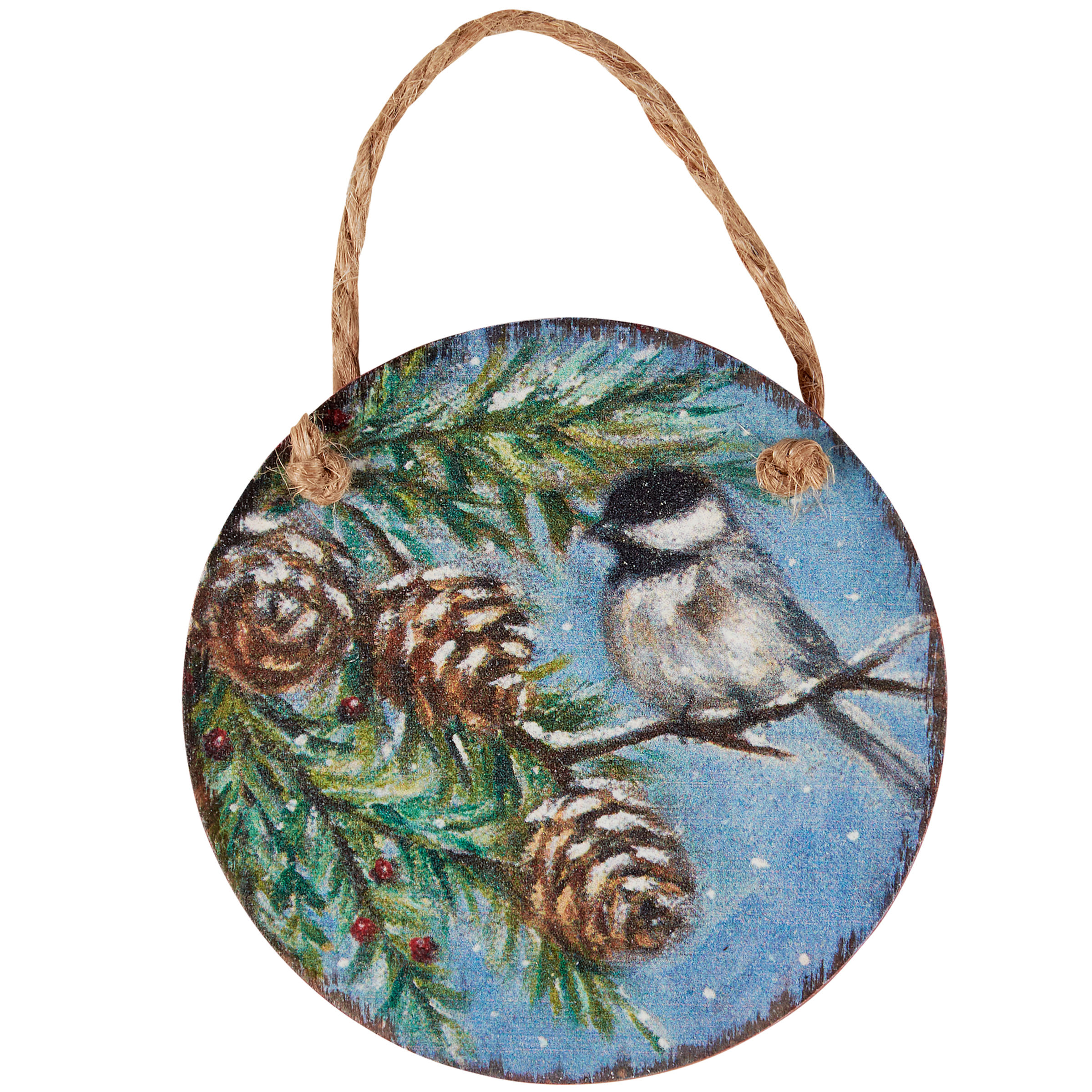 Chickadee Xmas Ornament