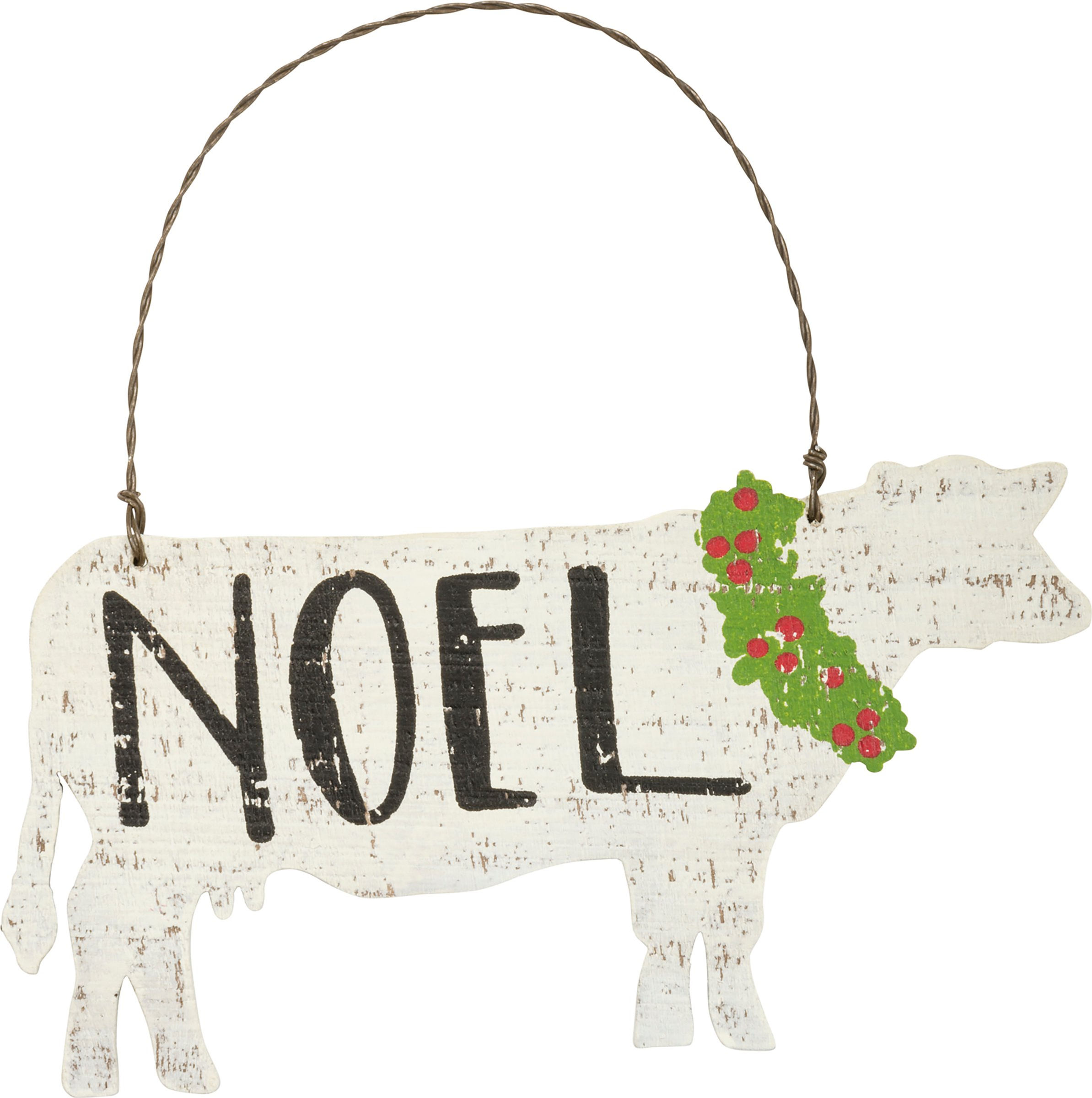 Farm Animal Ornament Set