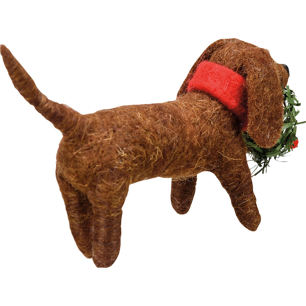 Thumbnail: Dog With Wreath Critter