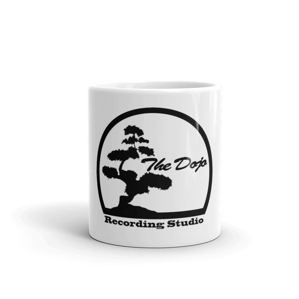 The Dojo White glossy mug