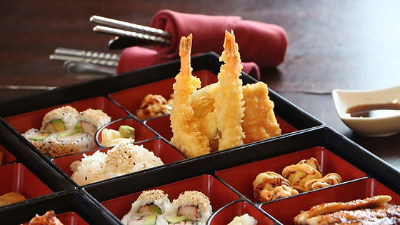B4.Shrimp Teriyaki bento box