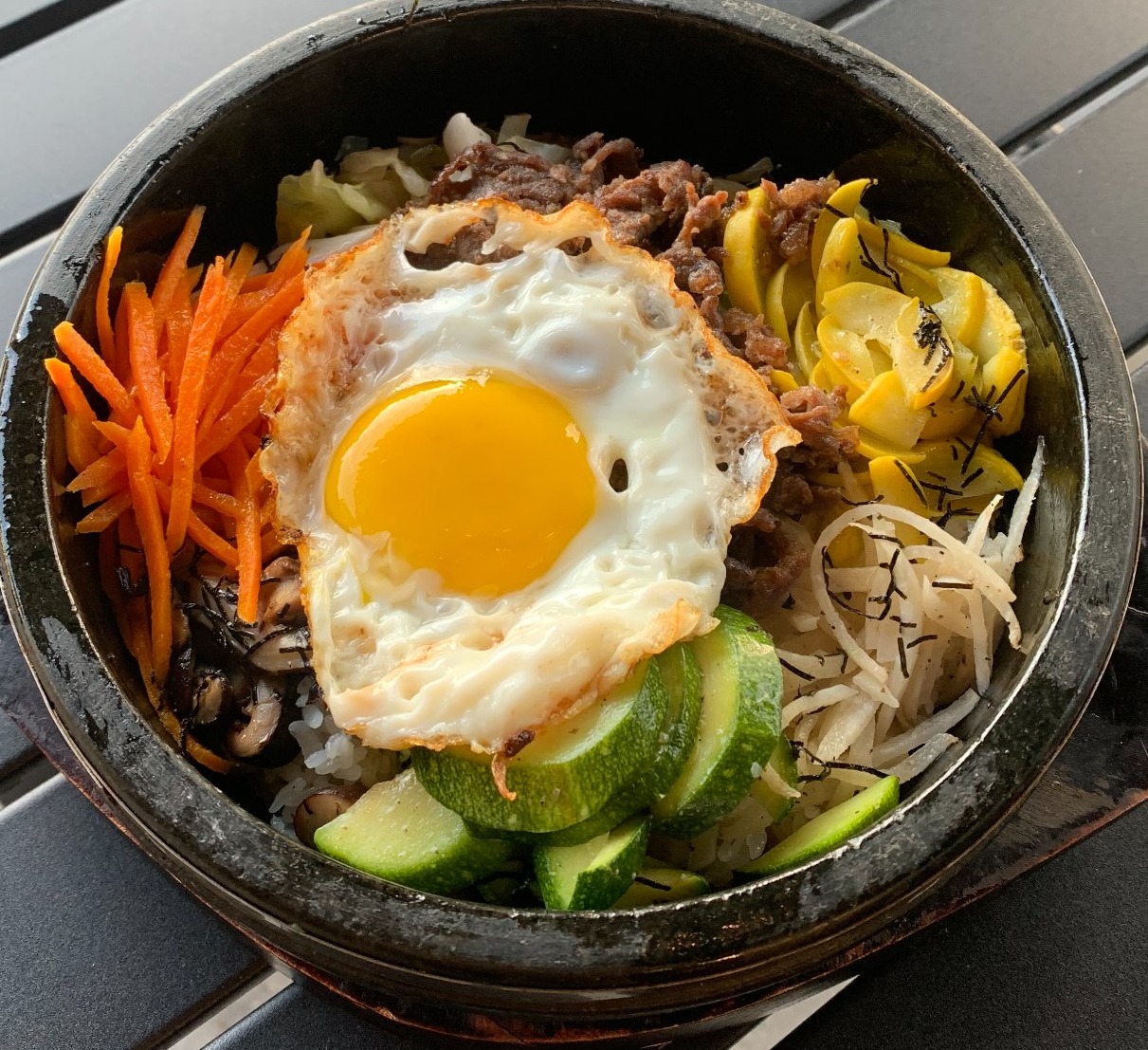 Arranged Food and Objects