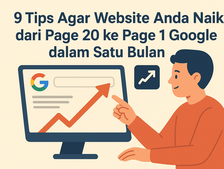 9 Tips Agar Blog Masuk Page 1 Google