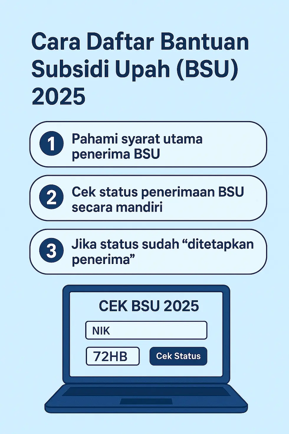Cara Daftar Bantuan Subsidi Upah