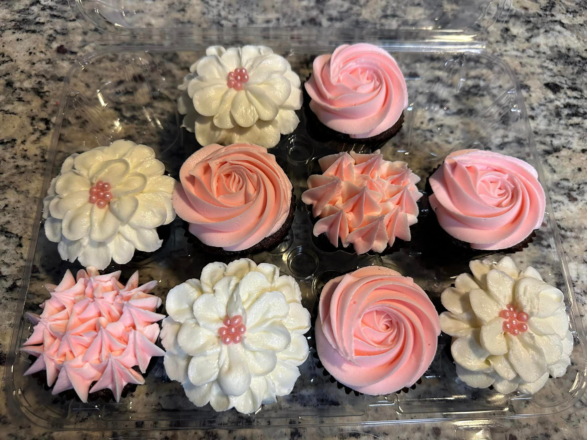 Floral Cupcakes