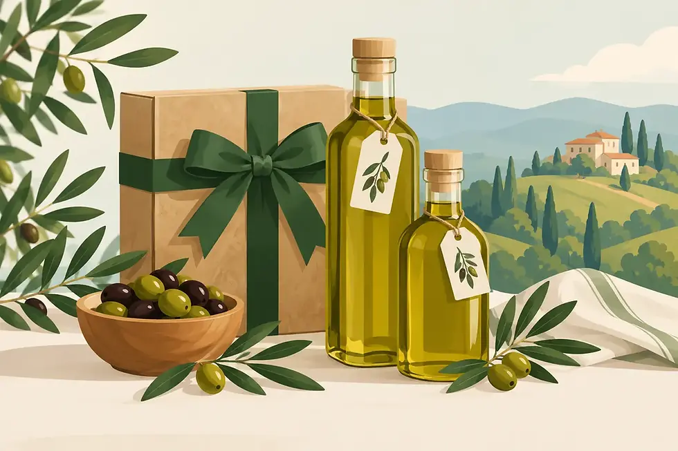 Olive Oil Bundle Gifts With True Italian Flavor