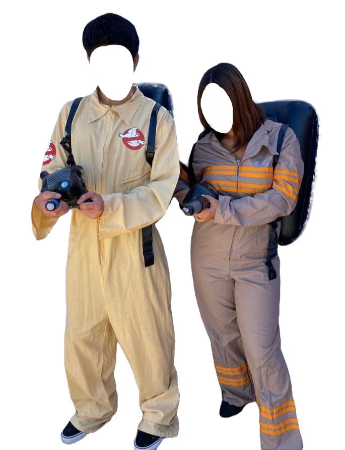 Ghostbusters hombre M L mujer S M caza fantasmas 