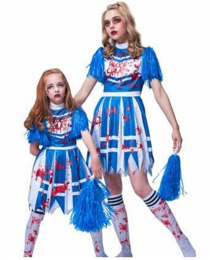 Porrista Zombie S M cheerleader 