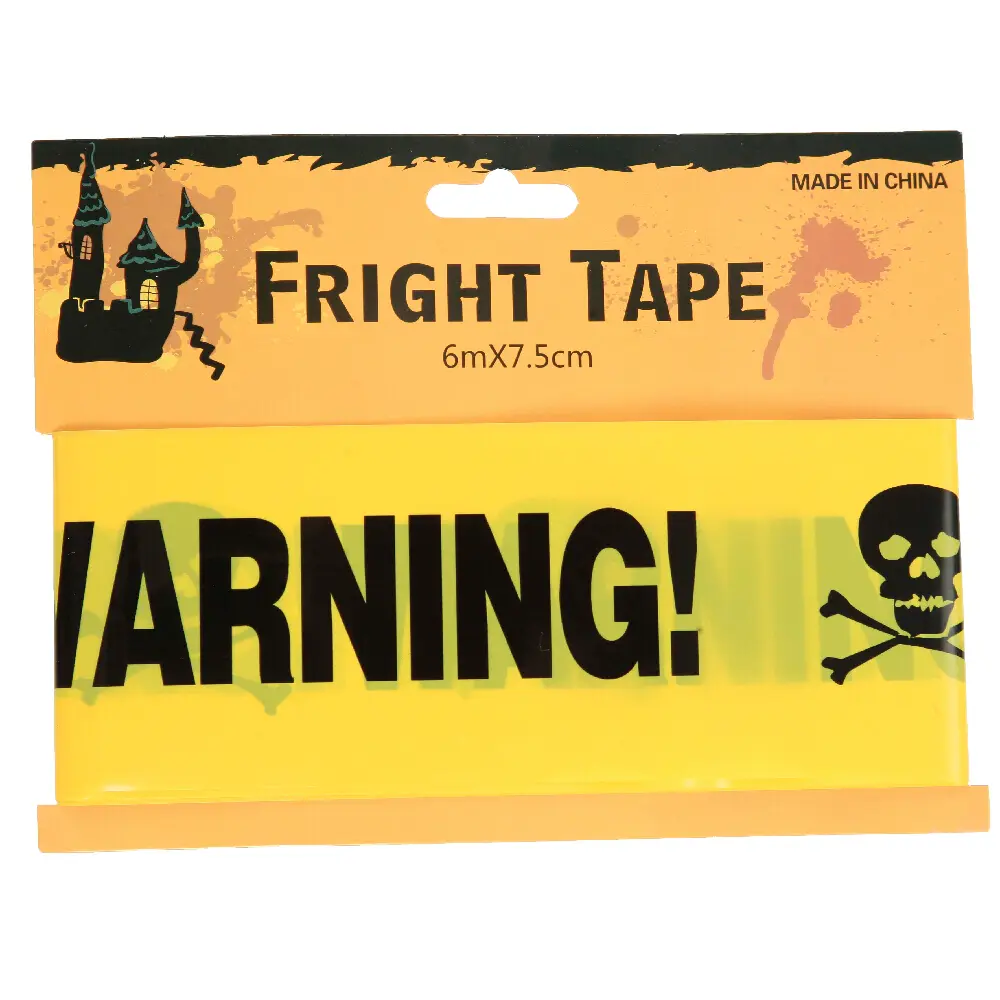 Cinta de Advertencia "Fright Tape"