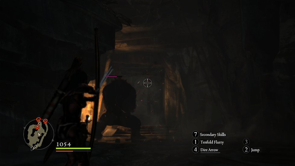 Dark areas are actually pretty dark in this game