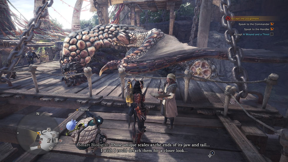 What are you talking about, crazy researcher? I cut off its tail already!