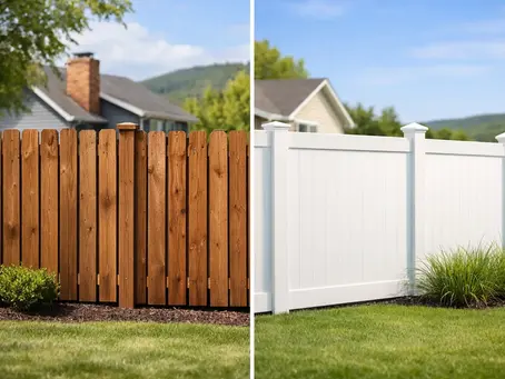 Wood Fence Versus Vinyl Fence for Virginia Homes