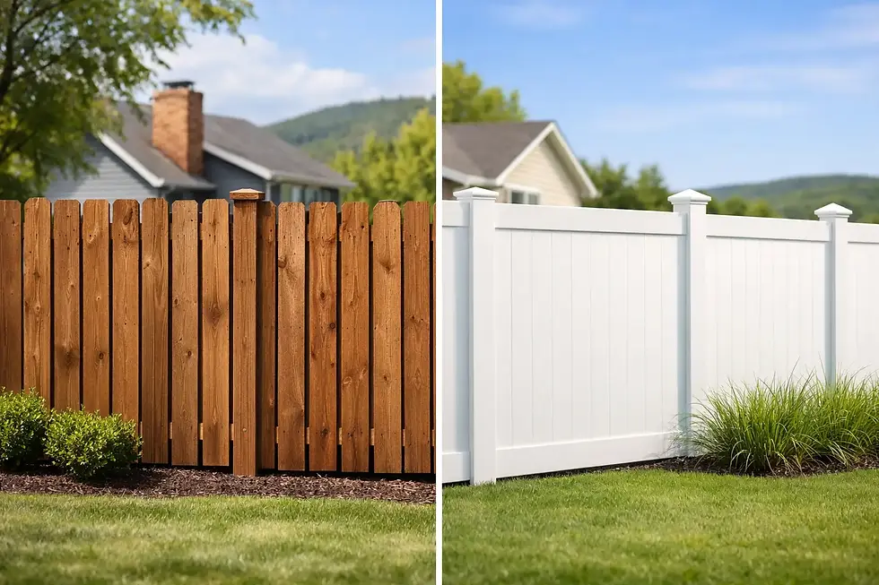 Wood Fence Versus Vinyl Fence for Virginia Homes