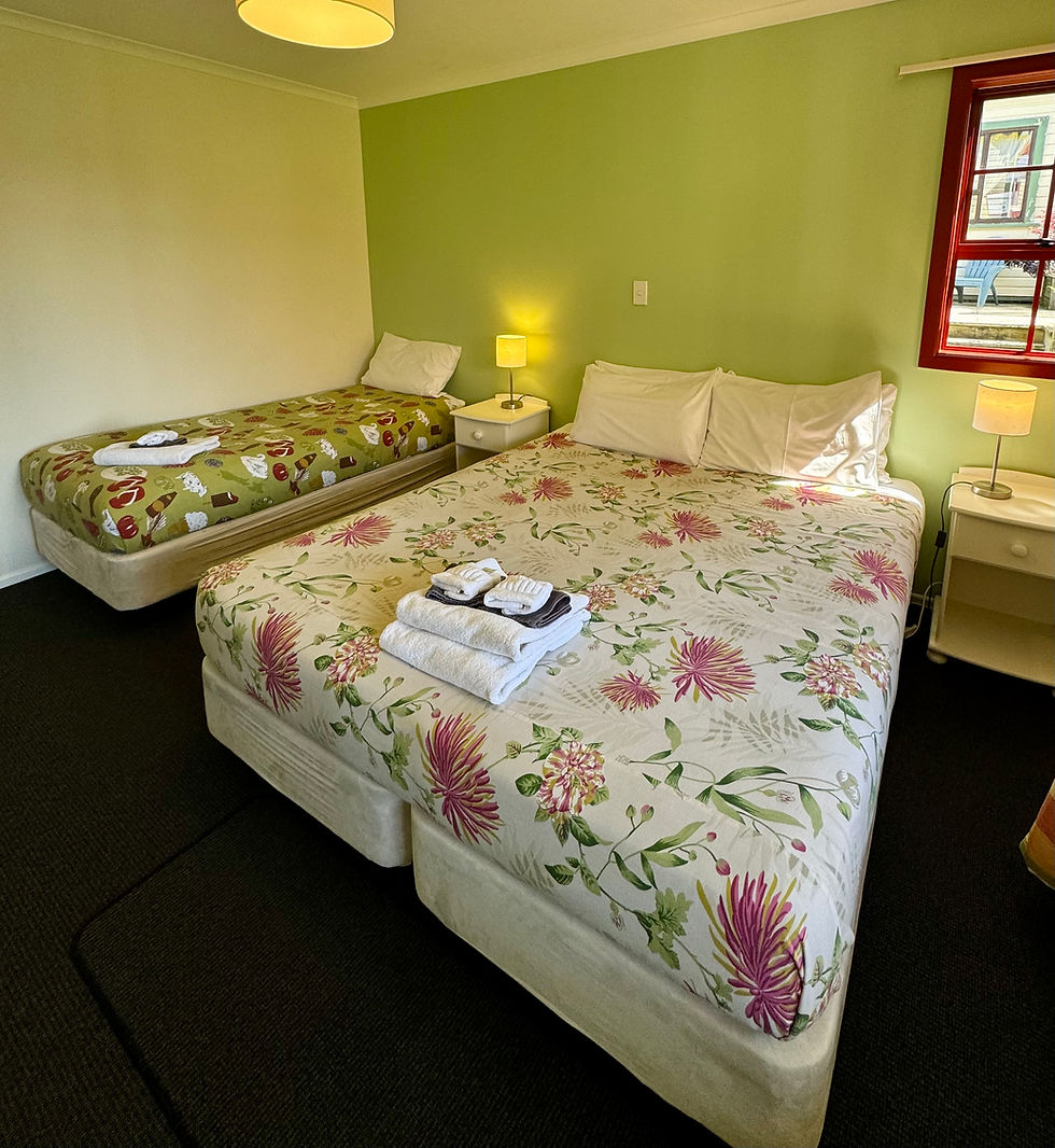 single and double bed