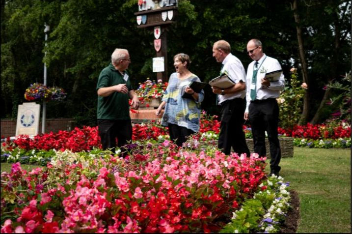 Anglia In Bloom Judging 2024