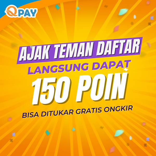 Promo ajak teman pakai kode invitasi QPay