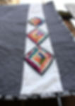 Modern String Diamonds Lap Quilt